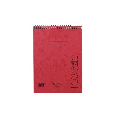 Σπιράλ Μπλοκ Σημειώσεων Όρθιο 80φυλλο COVER, σε πακέτο των 10 τεμαχίων
