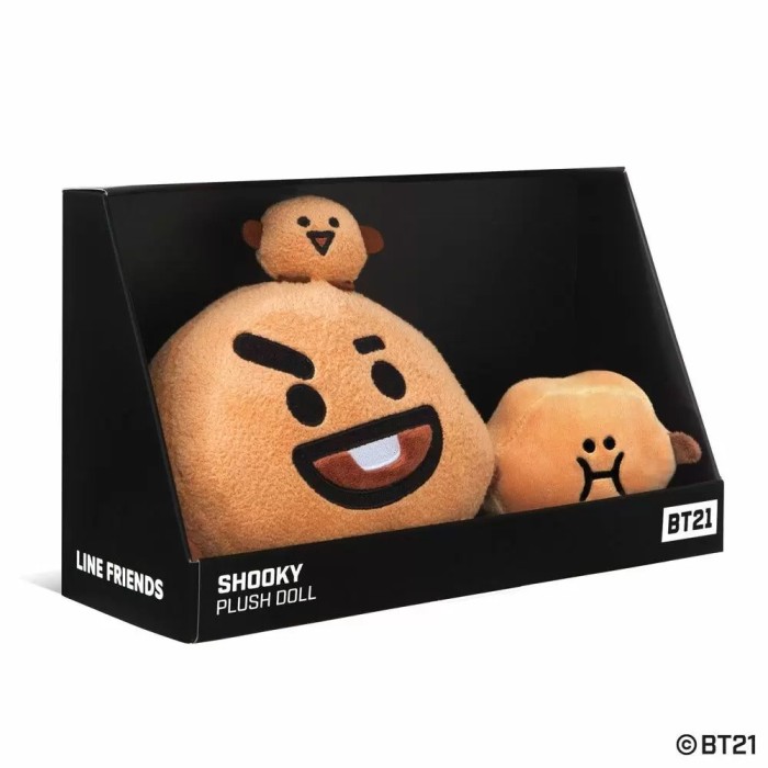 Λούτρινο Κουκλάκι BT21 Shooky 11,5εκ