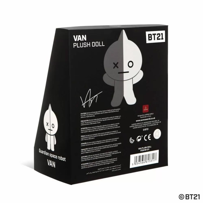 Λούτρινο Κουκλάκι BT21 Van 18εκ