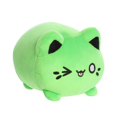 TASTY PEACH Toxic Green Meowchi Λούτρινη Γάτα 9εκ