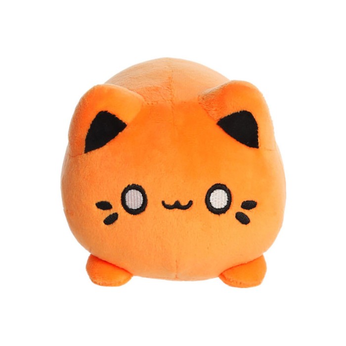 TASTY PEACH Kinetic Orange Meowchi Λούτρινη Γάτα 9εκ