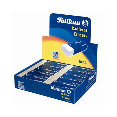 PELIKAN Γομολάστιχα Πλαστική AL20 Κουτί 20τμχ