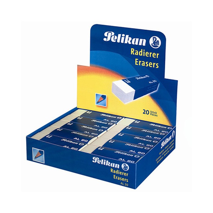 PELIKAN Γομολάστιχα Πλαστική AL20 Κουτί 20τμχ