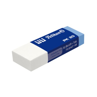 PELIKAN Γομολάστιχα Πλαστική PK20 Κουτί 20τμχ