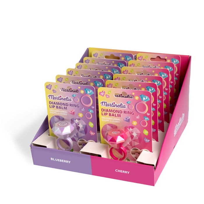Diamond Ring Lip Balm 1.2gr, σε 2 Γεύσεις - Συσκευασία 12τμχ.