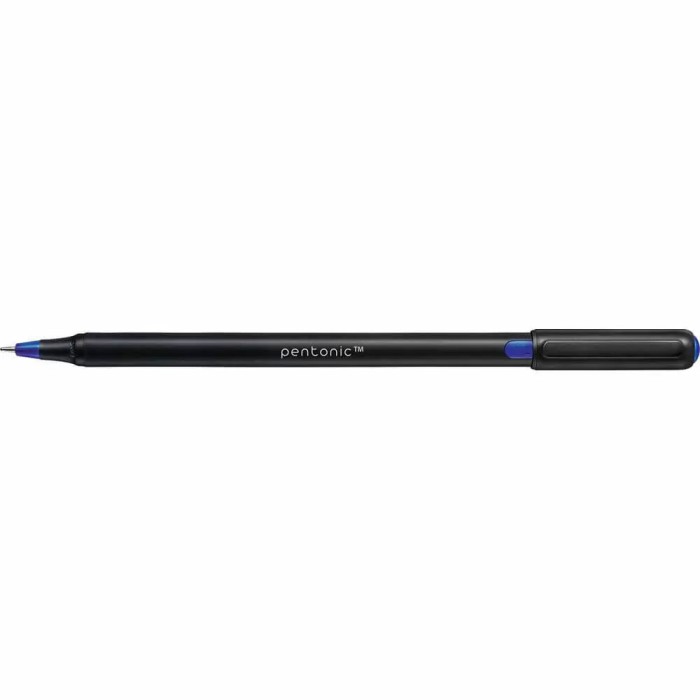 Ball pen LINC Pentonic/μπλε-μαύρο-κόκκινο, 0.70mm, Περιστρεφόμενη Θήκη 50τμχ
