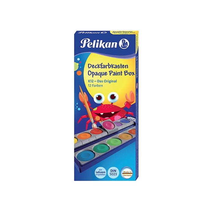 PELIKAN Νερομπογιές 735K 12 Χρώματα