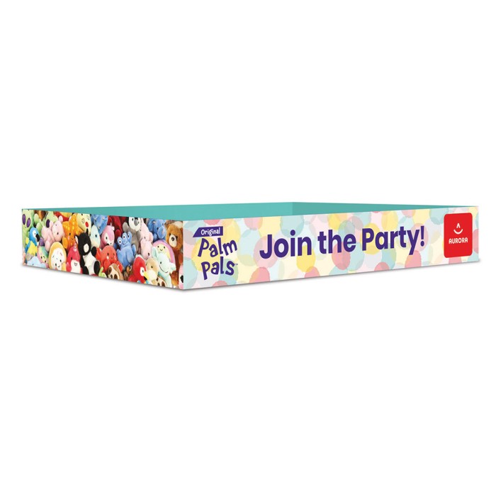 Aurora Χάρτινο Σταντ JOIN THE PARTY για 15 PALM PALS