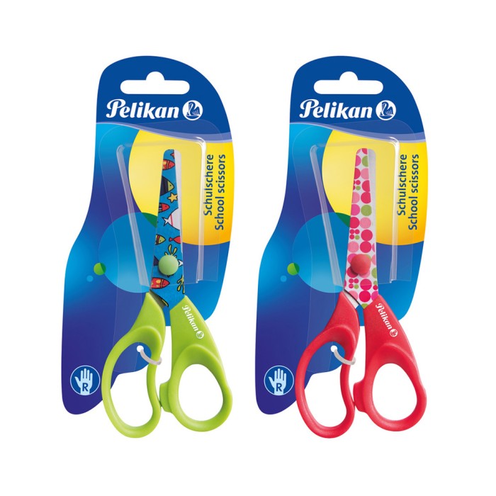 PELIKAN Σχολικό Ψαλίδι Fancy 5 13cm Blister - Συσκευασία 12τμχ
