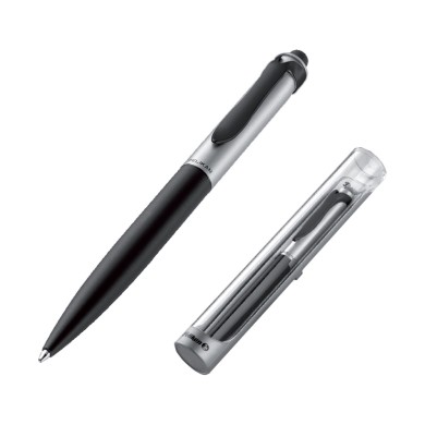 PELIKAN Στυλό Stola II K15 Stylus σε Θήκη Μαύρο-Ασημί