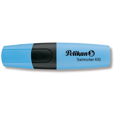 PELIKAN Υπογραμμιστής 490 Μπλε - Συσκευασία 10τμχ