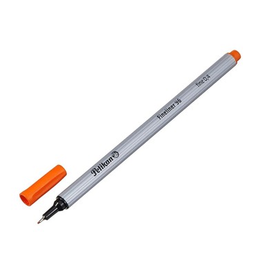PELIKAN Λεπτός Μαρκαδόρος 0.4mm Fineliner 96 Πορτοκαλί - Συσκευασία 10τμχ