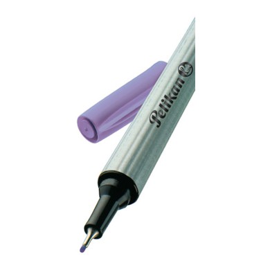 PELIKAN Λεπτός Μαρκαδόρος 0.4mm Fineliner 96 Βιολετί - Συσκευασία 10τμχ