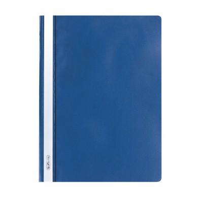 HERLITZ Ντοσιέ με Έλασμα Α4 PP Μπλε σε Συσκευασία των 10τμχ