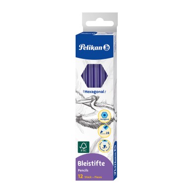 PELIKAN Μολύβι Ιδανικό για Γραφή και Σχέδιο 2B Μύτη 0.5mm - Συσκευασία 12τμχ