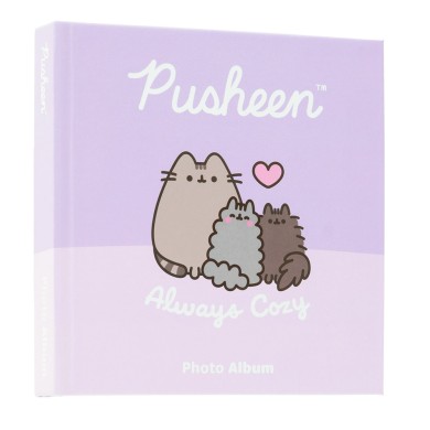 Φωτο-Άλμπουμ 16X16εκ με 24 Αυτοκόλλητα Φύλλα PUSHEEN MOMENTS