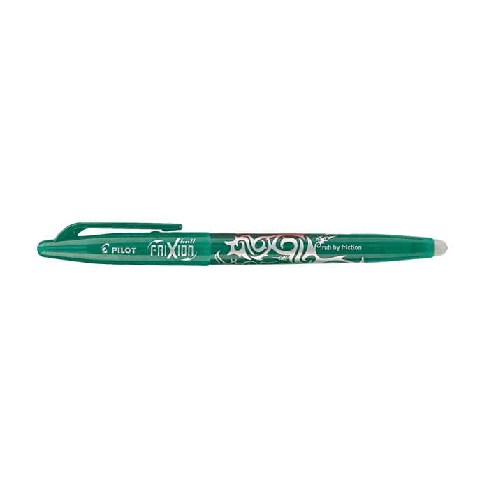 Στυλό Μπίλιας 0.7mm Medium PILOT FRIXION Πράσινο, σε Κουτί 12τμχ