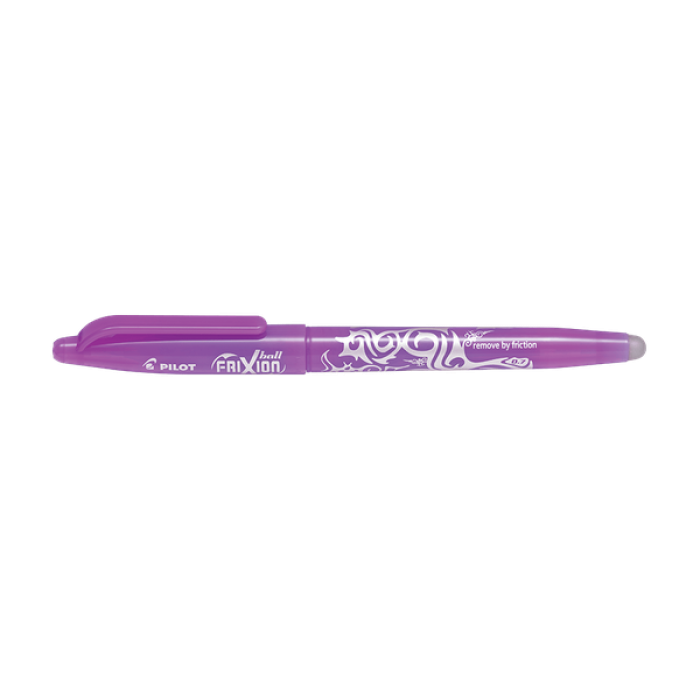 Στυλό Μπίλιας 0.7mm Medium PILOT FRIXION Λιλά, σε Κουτί 12τμχ