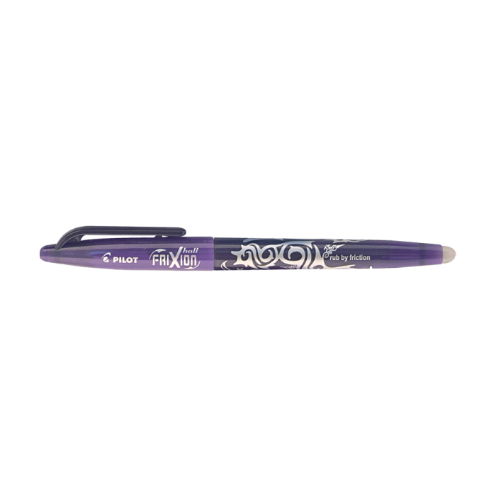 Στυλό Μπίλιας 0.7mm Medium PILOT FRIXION Μωβ, σε Κουτί 12τμχ