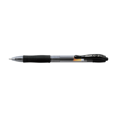 Στυλό Μπίλιας 1.0mm PILOT G-2 Μαύρο, σε Κουτί 12τμχ