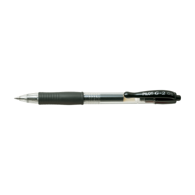 Στυλό Gel 0.5mm Fine PILOT G-2 Μαύρο, σε Κουτί 12τμχ