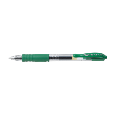 Στυλό Μπίλιας 0.5mm PILOT G-2 Πράσινο, σε Κουτί 12τμχ
