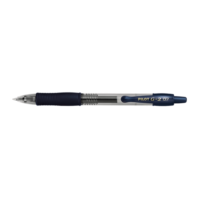 Στυλό Μπίλιας 0.7mm PILOT G-2 Μπλε-Μαύρο, σε Κουτί 12τμχ
