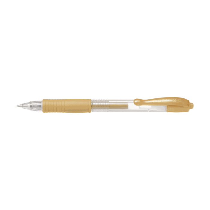 Στυλό Gel 0.7mm PILOT G-2 Χρυσό, σε Κουτί 12τμχ