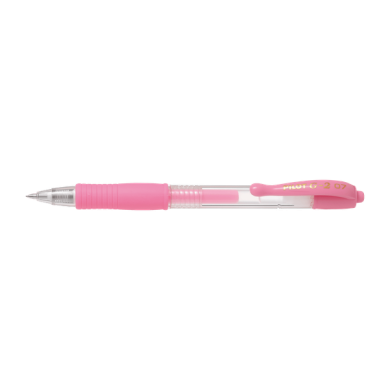 Στυλό Gel 0.7mm PILOT G-2 Παστέλ Ροζ, σε Κουτί 12τμχ