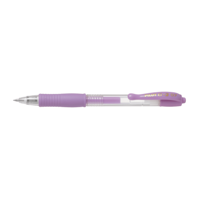 Στυλό Gel 0.7mm PILOT G-2 Παστέλ Μωβ, σε Κουτί 12τμχ
