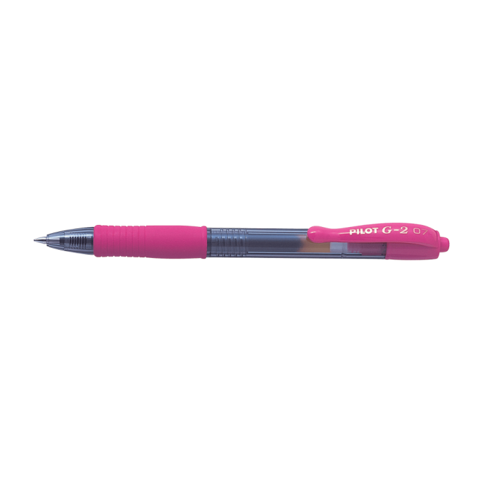 Στυλό Μπίλιας 0.7mm PILOT G-2 Ροζ, σε Κουτί 12τμχ
