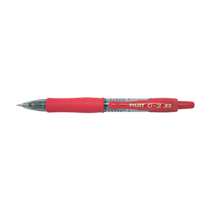 Στυλό Τζελ 0.7mm Medium PILOT G-2 PIXIE Κόκκινο, σε Κουτί 12τμχ