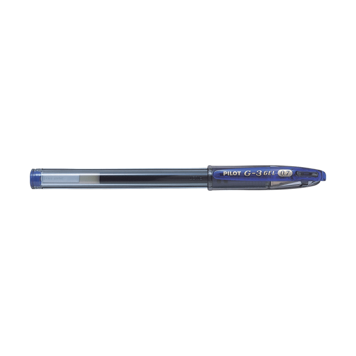Στυλό Μπίλιας 0.7mm PILOT G-3 Medium Μπλε, σε Κουτί 12τμχ