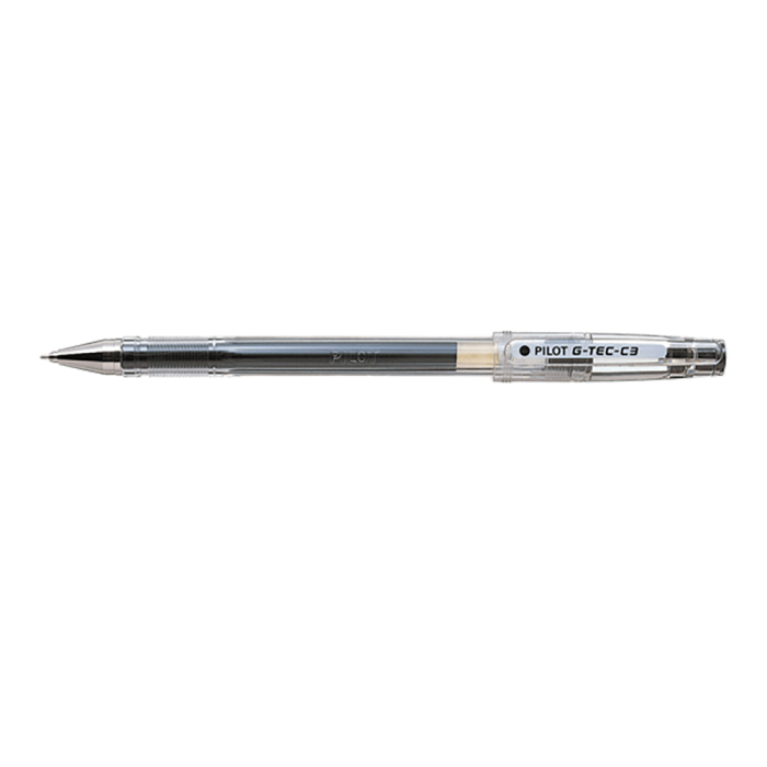 Στυλό Gel 0.3 mm PILOT G-TEC-C3 Μαύρο σε Κουτί 12τμχ
