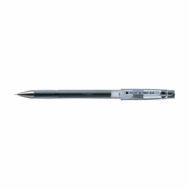 Στυλό Gel 0.4mm PILOT G-TEC-C4 Extra Fine Μαύρο, σε Κουτί 12τμχ