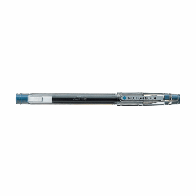 Στυλό Gel 0.4mm PILOT G-TEC-C4 Extra Fine Σιέλ, σε Κουτί 12τμχ