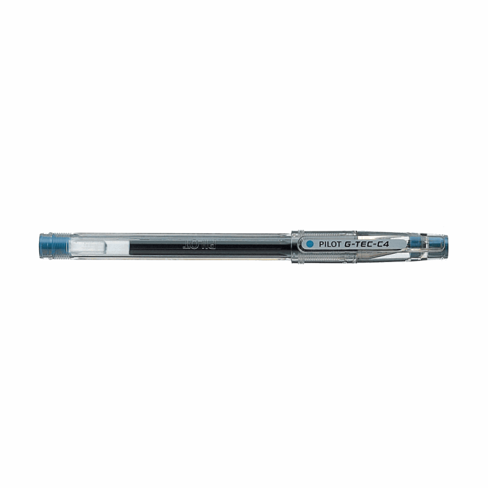 Στυλό Gel 0.4mm PILOT G-TEC-C4 Extra Fine Σιέλ, σε Κουτί 12τμχ