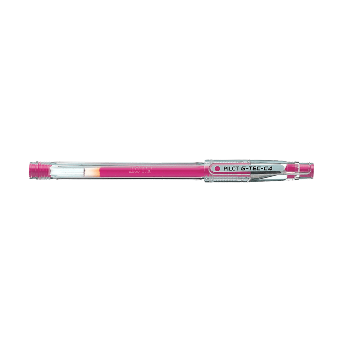 Στυλό Gel 0.4mm PILOT G-TEC-C4 Extra Fine Ροζ, σε Κουτί 12τμχ