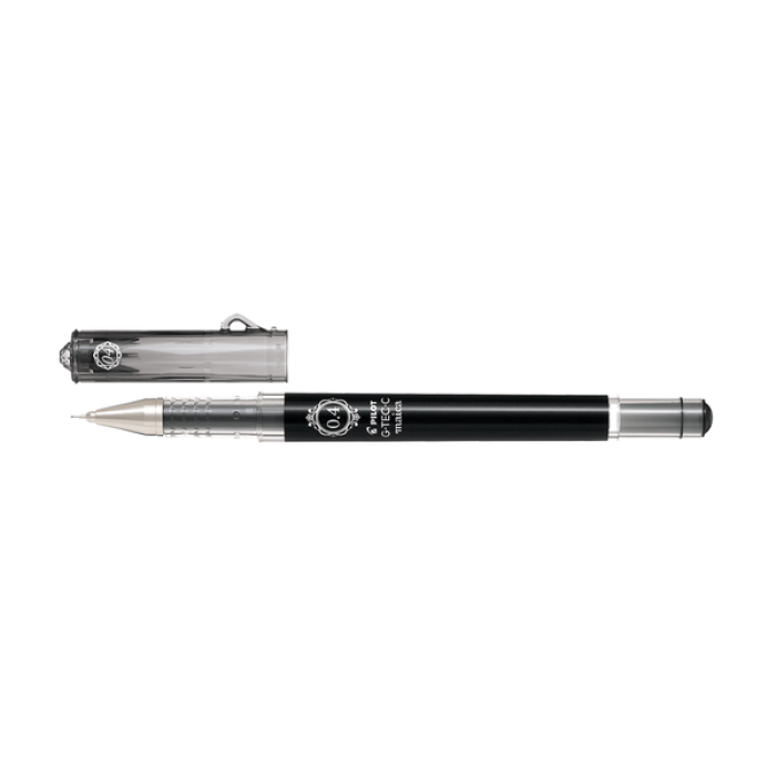Στυλό Gel 0.4mm PILOT G-TEC-C Maica Extra Fine Μαύρο, σε Κουτί 12τμχ