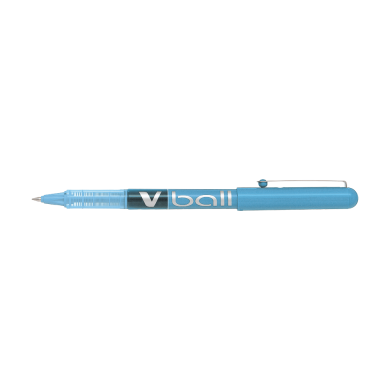 Στυλό Μπίλιας 0.5mm Fine PILOT V-BALL Σιελ, σε Κουτί 12τμχ