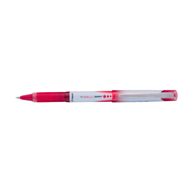 Στυλό Μπίλιας 0.5mm Fine PILOT V-BALL GRIP Κόκκινο, σε Κουτί 12τμχ