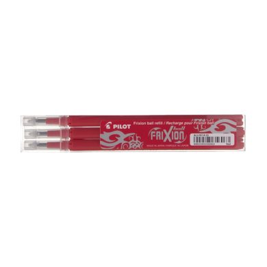 Ανταλλακτικό για Στυλό Μπίλιας 0.7mm Medium PILOT FRIXION Κόκκινο, σε Κουτί 12τμχ