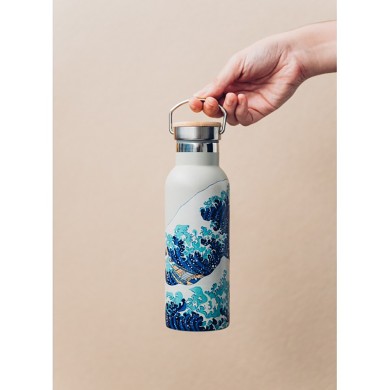 Μεταλλικό Μπουκάλι με Λαβή 500ml HOKUSAI