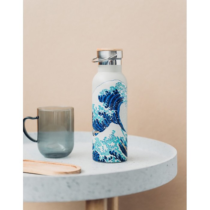 Μεταλλικό Μπουκάλι με Λαβή 500ml HOKUSAI