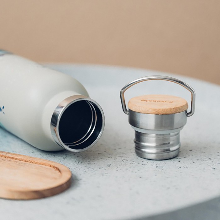 Μεταλλικό Μπουκάλι με Λαβή 500ml HOKUSAI