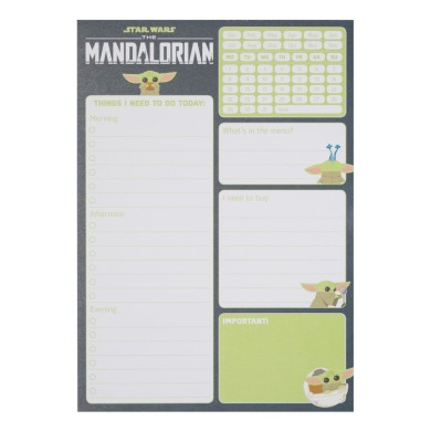 Καθημερινό Πλάνο To Do List Α5 54Φ THE MANDALORIAN
