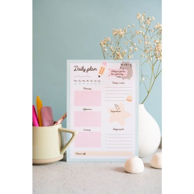 Καθημερινό Πλάνο To Do List A5 54 Φύλλα PUSHEEN Foodie Collection