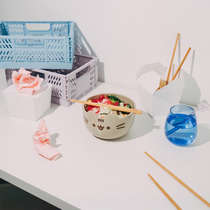 Μπολ (και) για Ράμεν με Chopsticks 900ml PUSHEEN