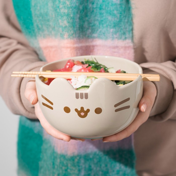 Μπολ (και) για Ράμεν με Chopsticks 900ml PUSHEEN