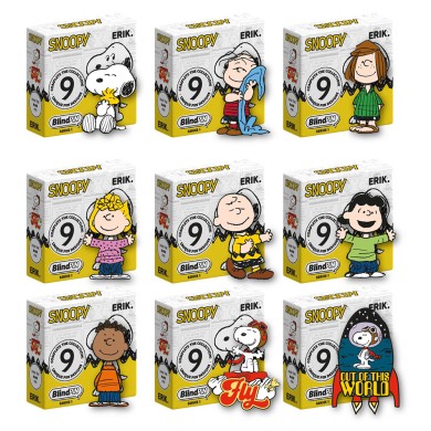 Σταντ με 24 Συλλεκτικές Κονκάρδες (Mystery Box) SNOOPY